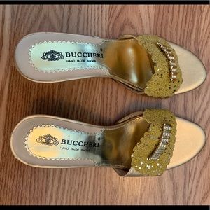 Brand new Italian made sandals